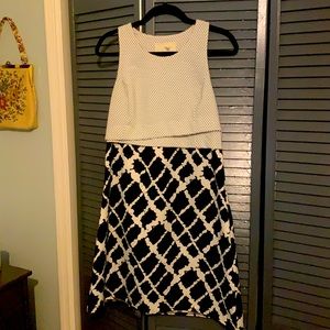 Black and White Dress Size 10